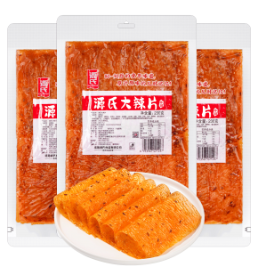 品類元年 源氏大辣片火爆全網，大量明星種草，穩居行業單品銷量領 先